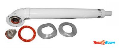 Комплект коаксиальный 0.75 м(Navien,Bosch,Buderus.Protherm) TL-075M+K02N