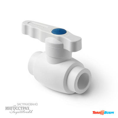 ProAqua Кран шаровый д. 50 Белый