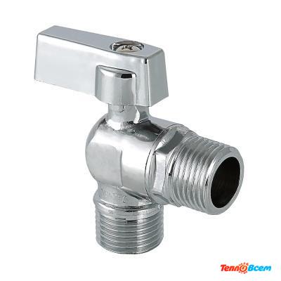 Valtec Кран шаровой угл. для сантех. приборов 1/2"х1/2" VT.392.N.04