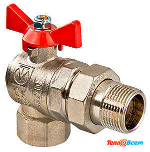 Valtec Кран шаровой с н/г угловой 1" MF Base VT.228.N.06