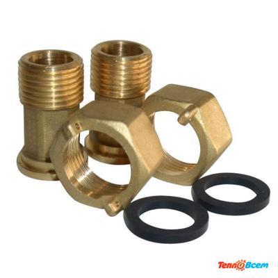 Итэлма Присоединители для счетчиков воды Ду 15