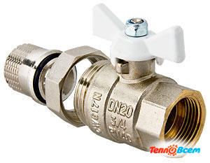 Valtec Кран шаровой c н/г 1/2" MF Base VT.227.NW.04