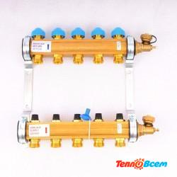 Watts Коллекторный блок 1"х5 вых. HKV-5