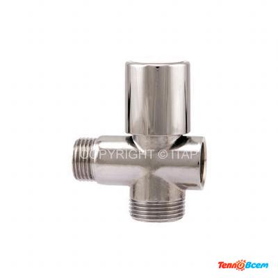 Itap Вентиль для стир. маш. 3-х проходной 1/2"х3/4" 255