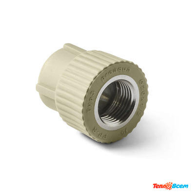 ProAqua Муфта 25 х 3/4" ВН. резьба с переходом на металл Серый