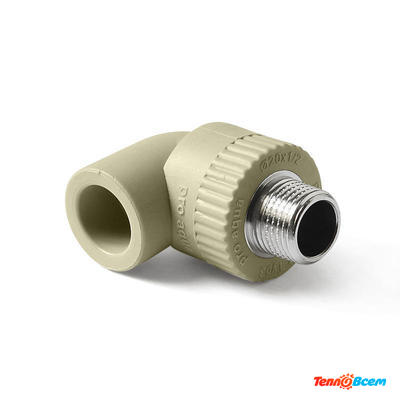 ProAqua Уголок 20 x 1/2" НАР. резьба Серый