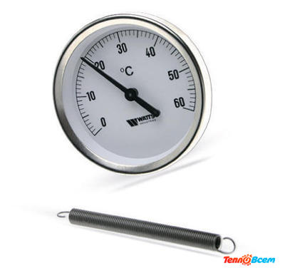 Watts Термометр биметалл. накладной FR810 (TAB) 10006504