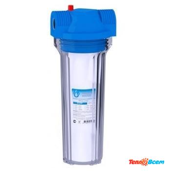 AquaTech 1" прозрачный корпус 10" холодная вода