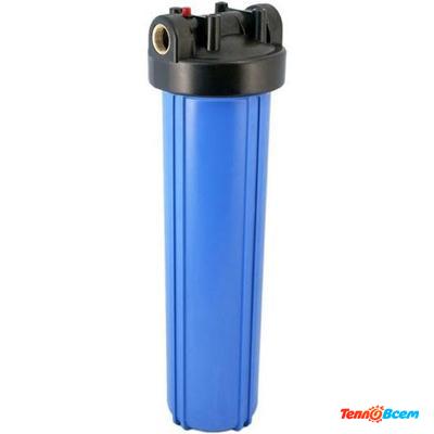 AquaTech Big Blue 1" синий корпус 20" холодная вода
