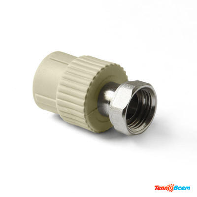 ProAqua Муфта с накидной гайкой 20 х 1/2" Серый