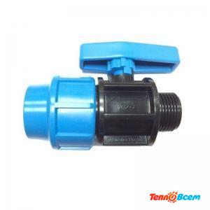 Кран шаровый ПНД 32 х 1" НАР.