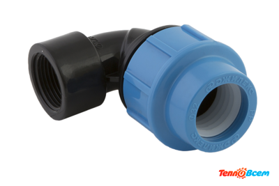 Отвод ПНД 32 х 1" ВН.