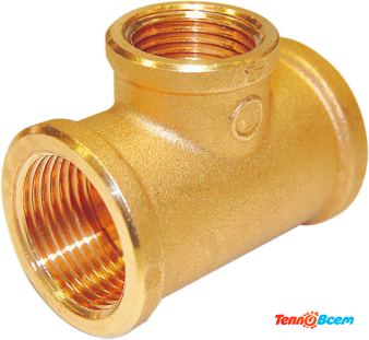 VIEIR Тройник 3/4"x1/2"x3/4" TF434