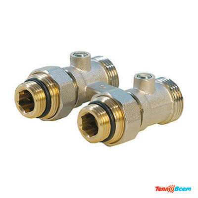 Vieir Узел нижн. подключения радиаторов прямой 1/2 х 3/4 VR308