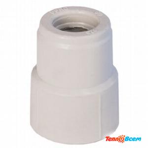 ProAqua Муфта 25 x 20 вн-нар Белая