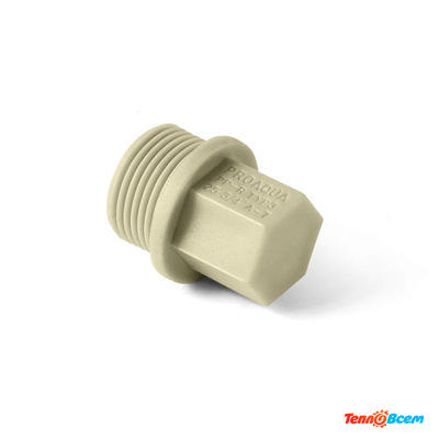 ProAqua Заглушка резьбовая 1/2 Серый