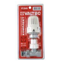 Valtec Клапан термостатический для рад. прямой 1/2 VT.048 с термоголовкой