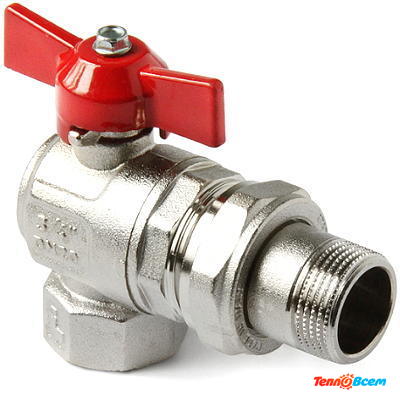 Itap Кран шаровый c н/г угловой 1/2" MF IDEAL 298