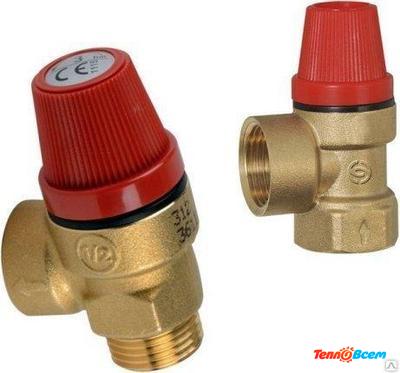 Vieir Клапан предохранительный 1/2" 6 бар VR33FFK-6