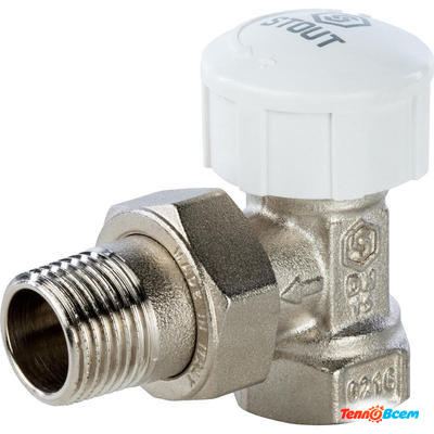 Stout Вентиль термостатический угловой 3/4" SVT 0004 000020