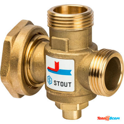 Stout   11/2"M - G11/2"F - G1"M 60* SVM-0050-326006