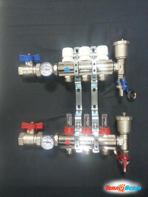 VIEIR Коллекторная группа с расходомерами 1 х 9 вых. VR112-09