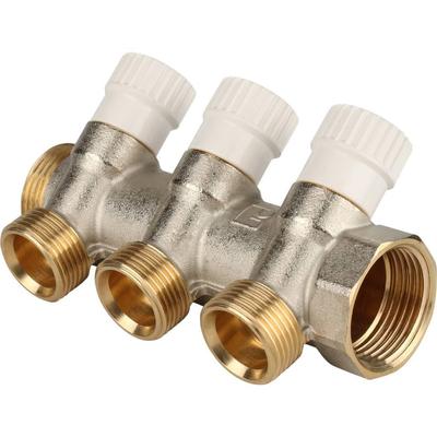 STOUT Коллектор распределительный 1" х 3 вых. 3/4"ЕК SMB 6851 013403