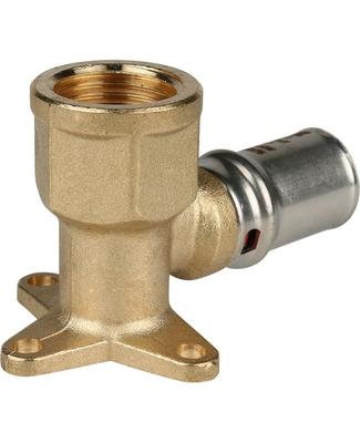STOUT Угольник настенный пресс 16 х 1/2" Вн. резьба SFP-0018-001216