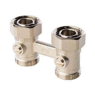 STOUT Узел нижнего подключения для 2х трубной системы прямой 3/4 SVH 0002 000020