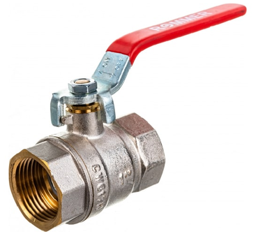 Rommer Кран шаровый 1" FF рычаг RBV-0001-2110325