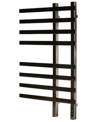 STOUT полотенцесушитель электрический SOUL quadro 80*50 Оружейная сталь SHQ-S3QQ-008050